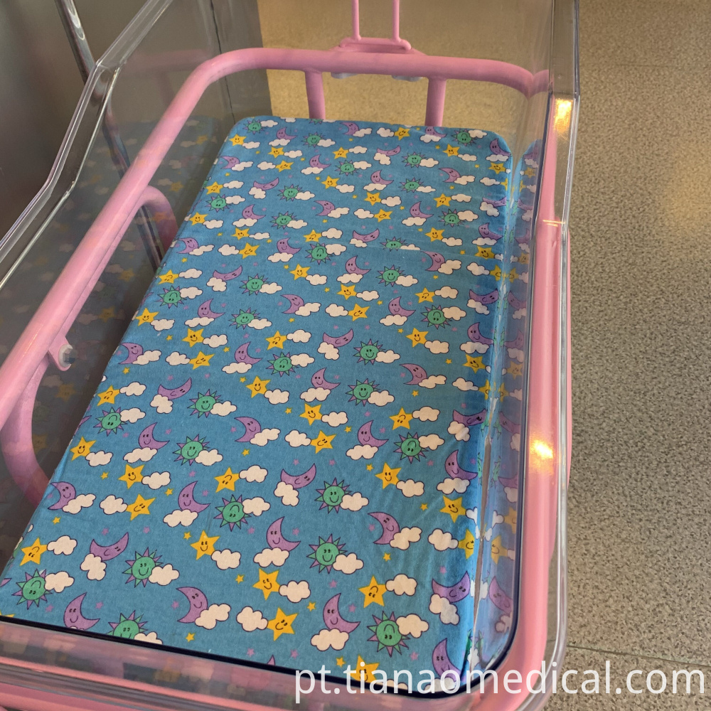 Berço transparente do bebê do hospital Hospital Transparent Baby Crib